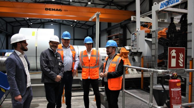 Firmenfreitag bei der Firma Salzgitter Mannesmann Stahlservice im EAW