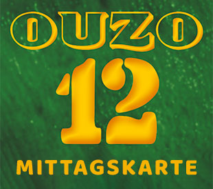 Ouzo 12 Mittagskarte