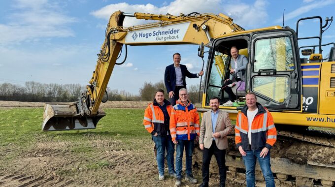 Start der Erschließung an der Wannebachstraße