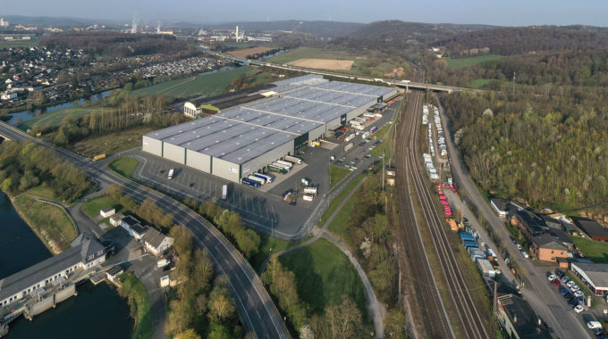 Gewerbe­gebiet: Brüning­haus – Schäflein Logistics / KSK
