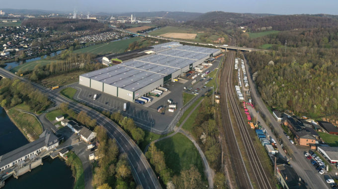 Gewerbe­gebiet: Brüning­haus – Schäflein Logistics / KSK